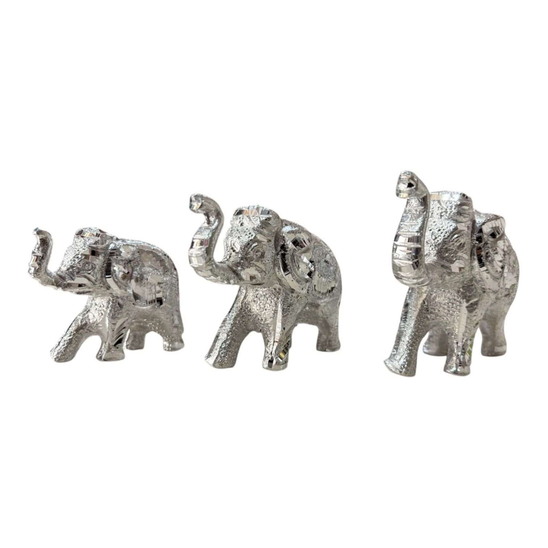ELEPHANT FAMILY (ALUMINIUM METAL)