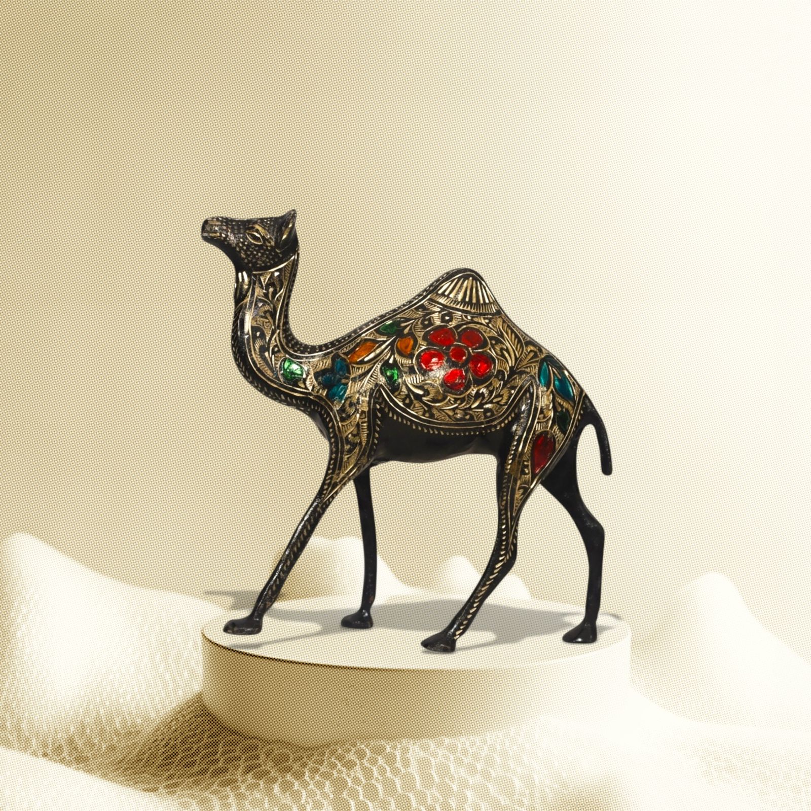 MAISON DUNE CAMEL ( Brass Metal )